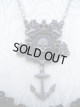 SALE!! LUCKY-13 SKULL＆ANCHOR JEWELRY　（ラッキー１３スカル＆アンカーペンダント）