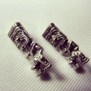 画像4: オリジナル　カスタムボタン・TIKI（ティキ）