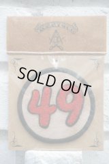 49PATCH　Red【49 サガラワッペン/フェルト生地】