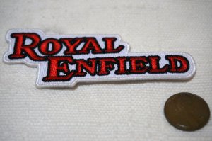 画像3: ROYAL ENFIELD LOGO PATCH（ロイヤルエンフィールド ロゴ・ワッペン）