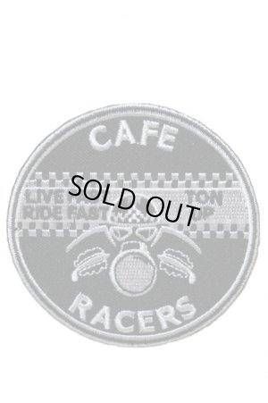 画像1: CAFE RACERS TON-UP ROUND PATCH（カフェレーサー・サークルワッペン）