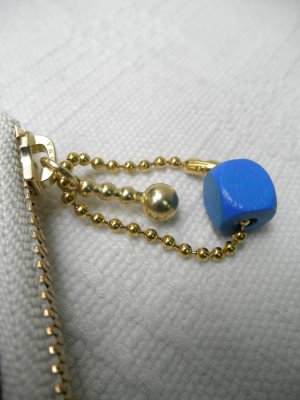 画像6: SMALL FABRIC POUCH RETRO SQUARE BLACK WHITE PATTERN (レトロ柄ファブリック ポーチ）