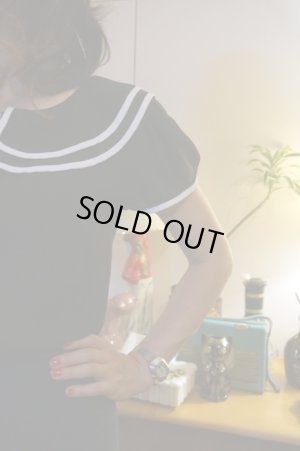 画像2: VOODOO VIXEN RETRO BLOUSE BLACK （ヴードゥーヴィクセン・レトロ パフスリーヴ・ブラウス）