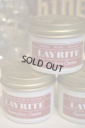 画像1: LAYRITE POMADE SUPERSHINE CREAM （レイライトポマード・スーパーシャイン）