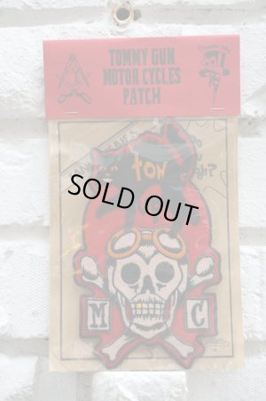 画像1: Thunder Alley Tattoo Club×TOMMY GUN MOTOR CYCLES PATCH