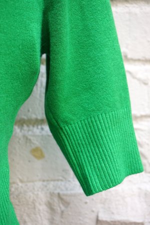 画像4: VINTAGE STYLE SHORT CARDIGAN PLAIN GREEN（ビンテージスタイル Vネックショート丈カーディガン）
