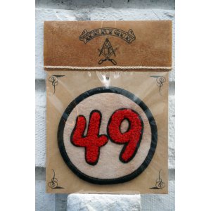 画像: 49PATCH　Red【49 サガラワッペン/フェルト生地】