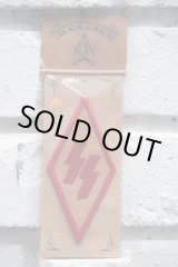 画像: SS PATCH Rhombus REDK(バイカーワッペン・ひし形ワッペン・ナチス親衛隊SS)