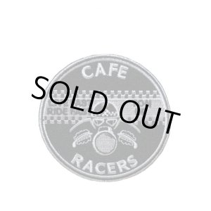 画像: CAFE RACERS TON-UP ROUND PATCH（カフェレーサー・サークルワッペン）