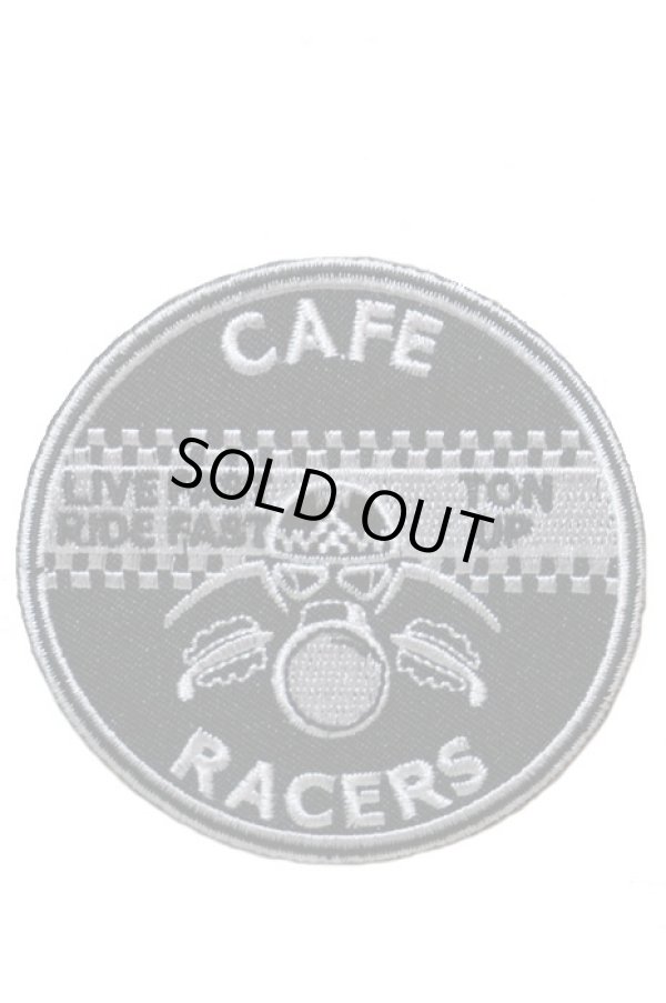 画像1: CAFE RACERS TON-UP ROUND PATCH（カフェレーサー・サークルワッペン）