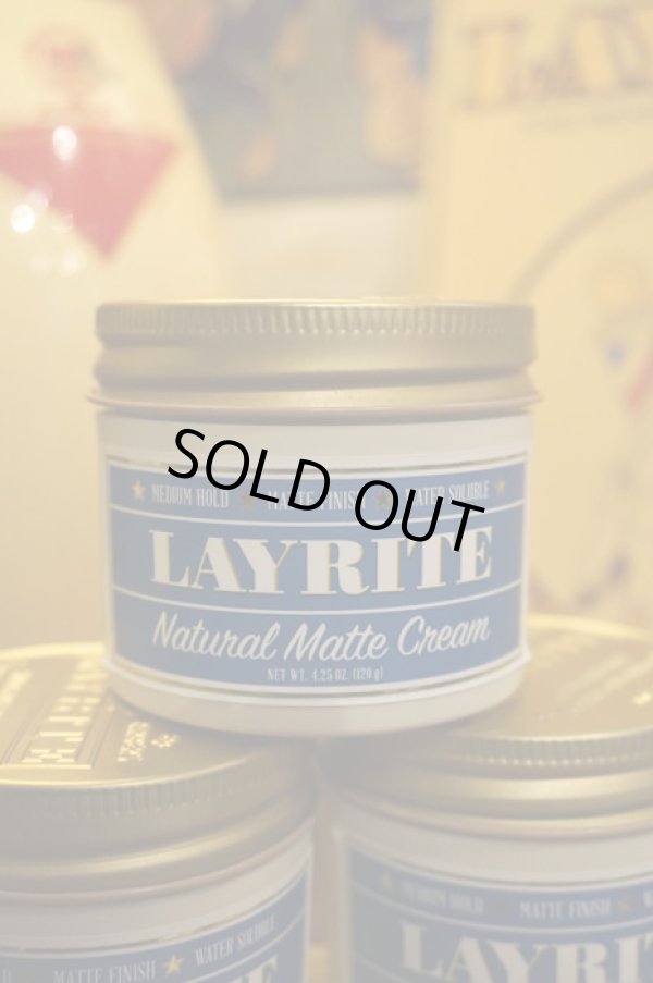 画像1: LAYRITE POMADE NATURAL MATT【レイライト・ポマード ナチュラルマット】