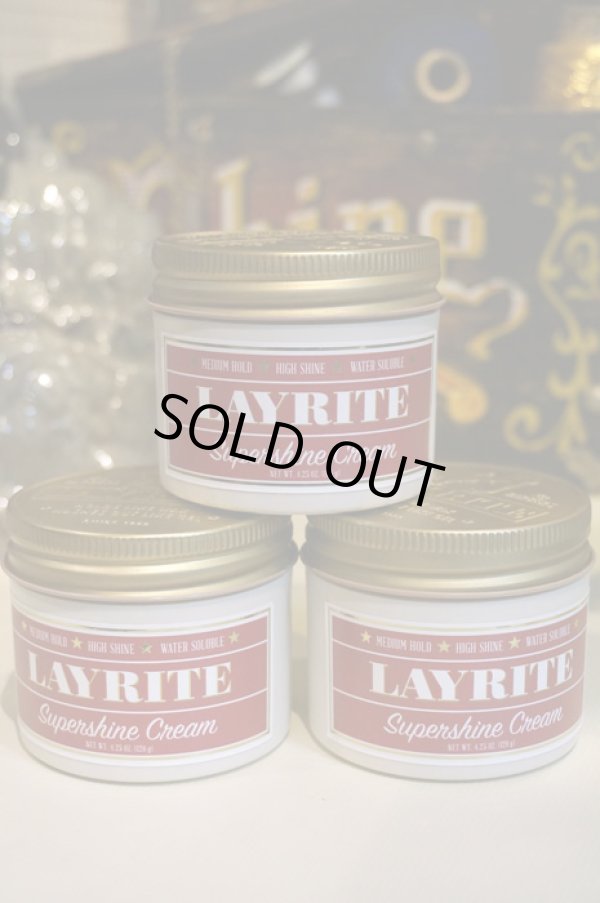 画像2: LAYRITE POMADE SUPERSHINE CREAM （レイライトポマード・スーパーシャイン）