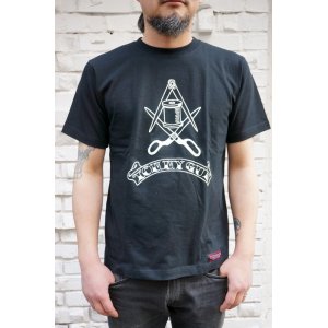 画像: CABALLERO Secret Organization S/S Tee Black（オリジナル・秘密結社Tシャツブラック）