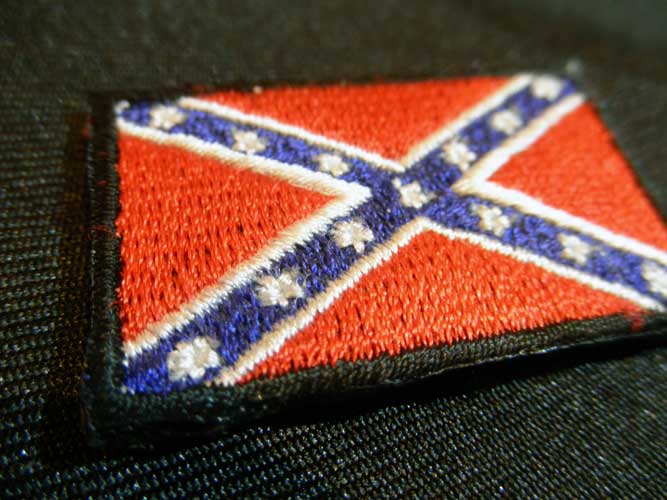 画像3: MINI NATIONAL FLAG PACH  スタークロス　南軍　ミニワッペン