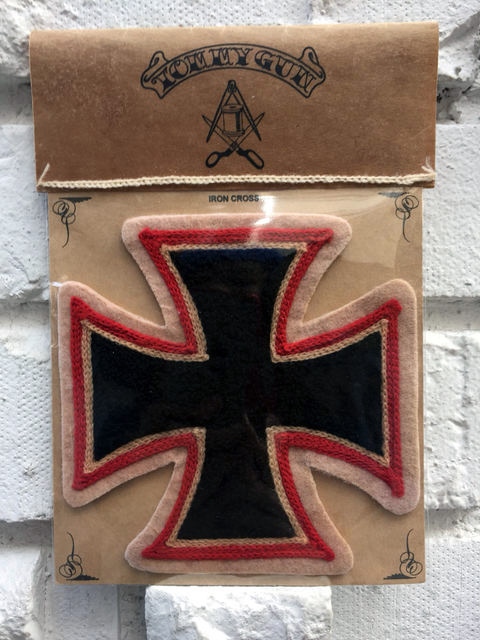 IRON CROSS PATCH Mサイズ【アイアンクロス 鉄十字ワッペン】