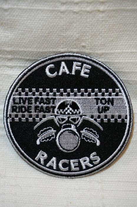 画像: CAFE RACERS TON-UP ROUND PATCH（カフェレーサー・サークルワッペン）