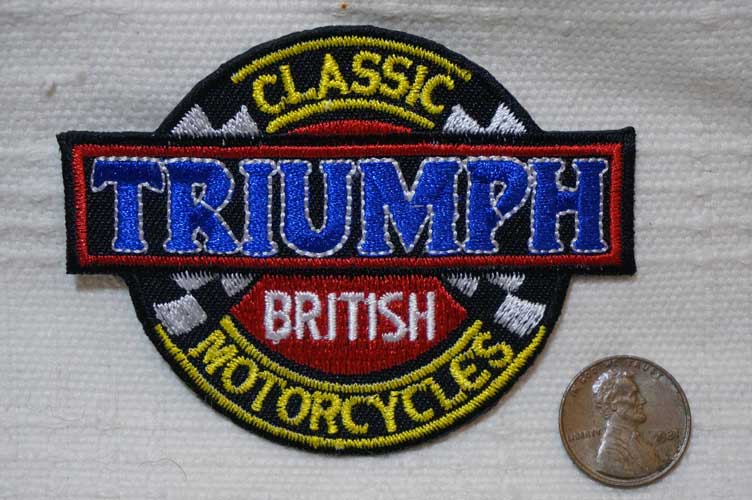 画像: TRIUMPH LOGO PATCH（トライアンフロゴ・ワッペン）