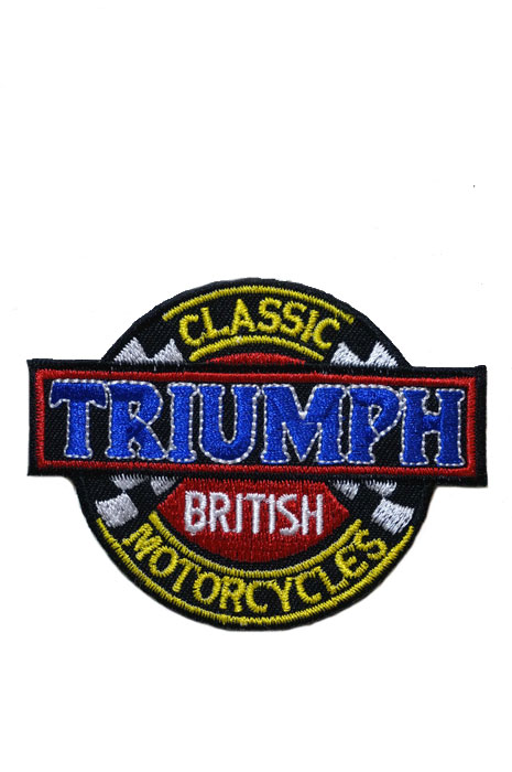 画像1: TRIUMPH LOGO PATCH（トライアンフロゴ・ワッペン）