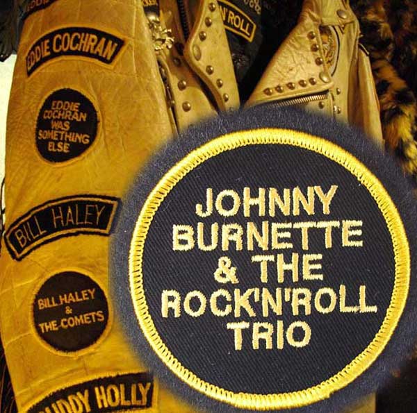 画像: CIRCLE PATCH JOHNNY BURNETTE（ジョニーバーネット・ロッカーズワッペン）