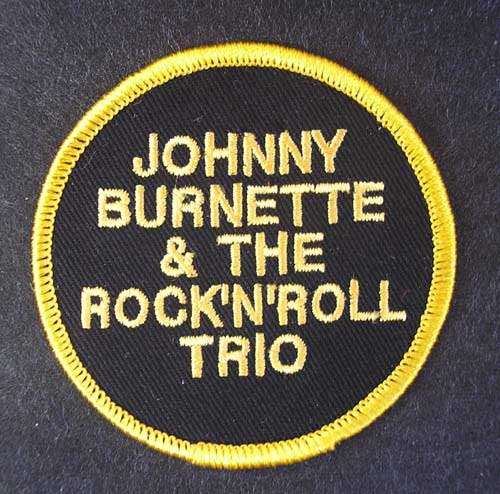 画像: CIRCLE PATCH JOHNNY BURNETTE（ジョニーバーネット・ロッカーズワッペン）