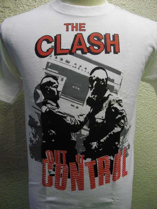ザ・クラッシュ（The Clash）シルクスクリーンプリント Tシャツ UK製